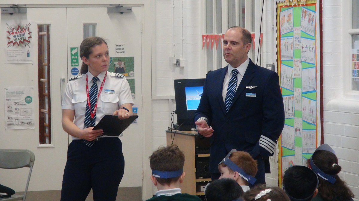Malcsuth's tweet photo. Inspiring the next generation is so important. 

Great to be asked to @acocksgreen to talk all things flying and travel as part of our school engagement programme to promote #stem and the great opportunities in aviation and travel. #tui #education #leadership #travel #pilot https://t.co/BVo0YlNEWk