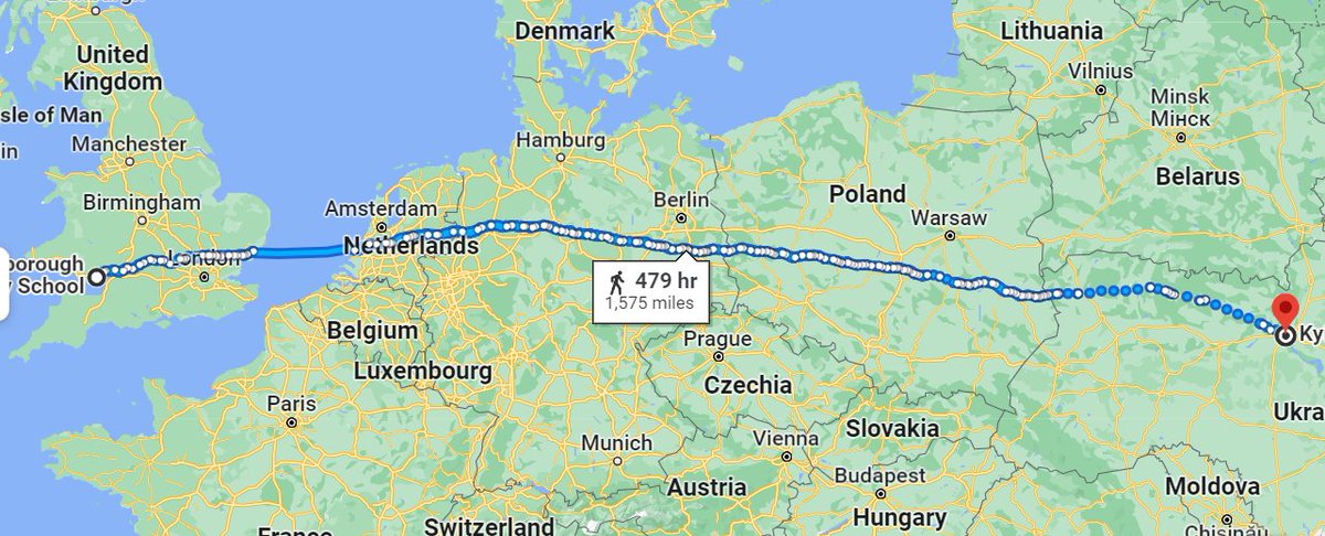 Thank you to everyone who supported our sponsored walk from Marlborough to Ukraine. A jaw dropping £4,050 has been raised so far for Ukraine 🇺🇦<a href="/decappeal/">DEC</a> #community #kindness #Ukraine️