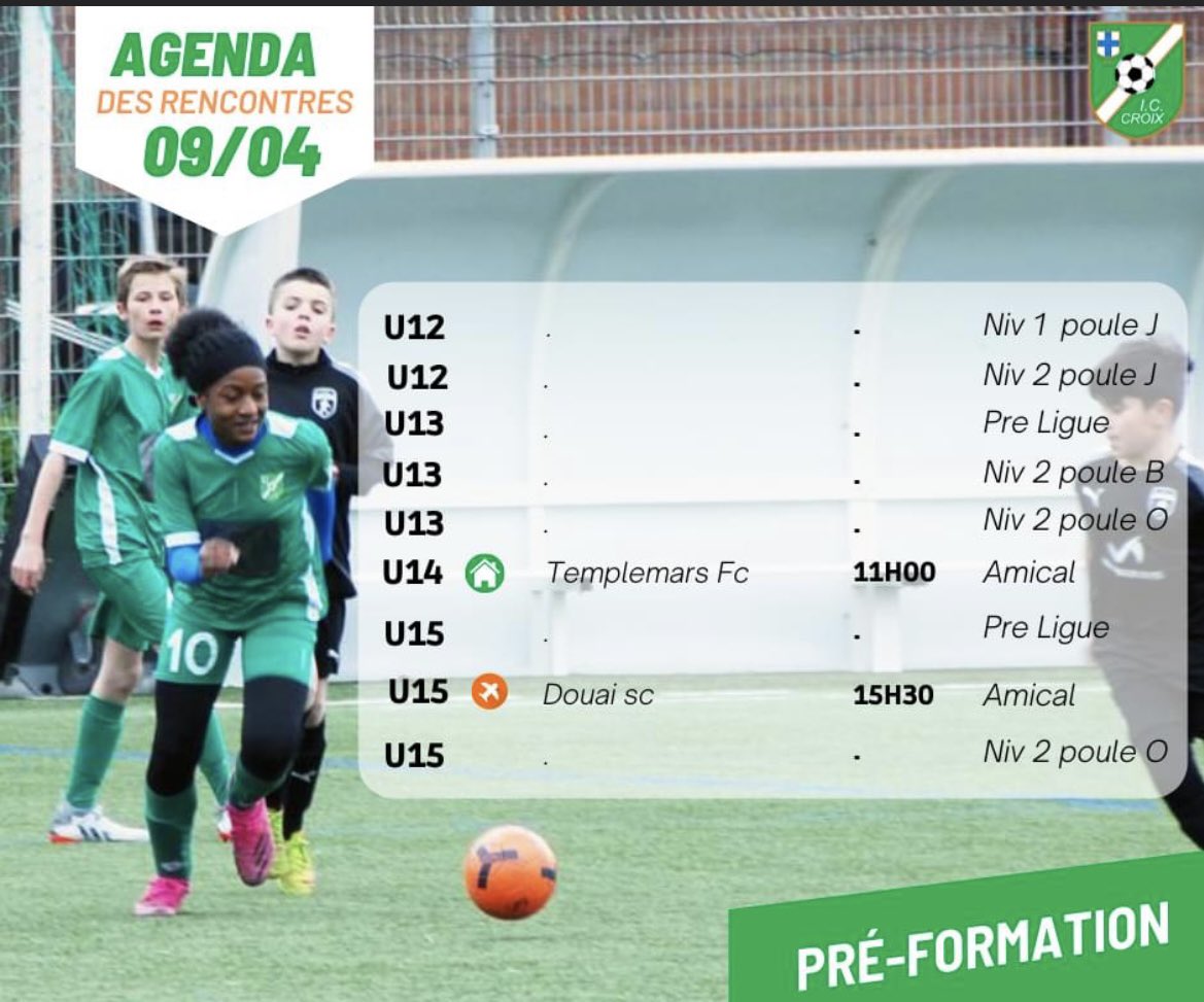 𝙇𝙚 𝙥𝙧𝙤𝙜𝙧𝙖𝙢𝙢𝙚 𝙙𝙪 𝙬𝙚𝙚𝙠-𝙚𝙣𝙙 -  𝟗 𝐞𝐭 𝟏𝟎 𝐚𝐯𝐫𝐢𝐥 𝟐𝟎𝟐𝟐 - 𝙿𝙰𝚁𝚃𝙸𝙴 𝟷  👇 ⚽️