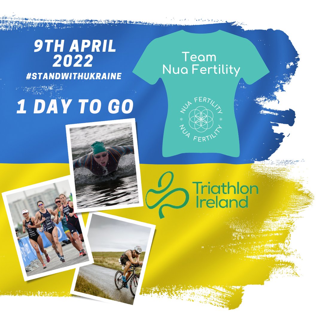NuaFertility's tweet photo. Team Nua Fertility will be participating in the #triathlon tomorrow to support donations to send food and medical supplies to vulnerable families and children in Ukraine. Wish us luck.🍀
 
To join us in this donation, please click here - https://t.co/SqrbS7EG9G

#standwithukraine https://t.co/pNz5j9413I