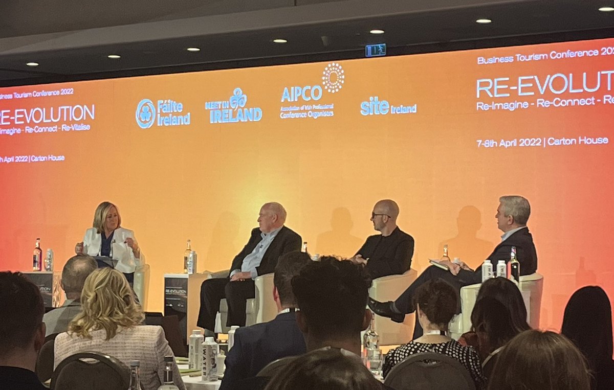 ThereseDolan's tweet photo. Excellent morning at the @AIPCO_Ireland Business Tourism Conference.  

Now listening to @WeAreMCI’s own Oscar Cerezales on the New World of Business Events as part of an amazing global panel 
#AIPCO2022 https://t.co/abK6FAUhZJ