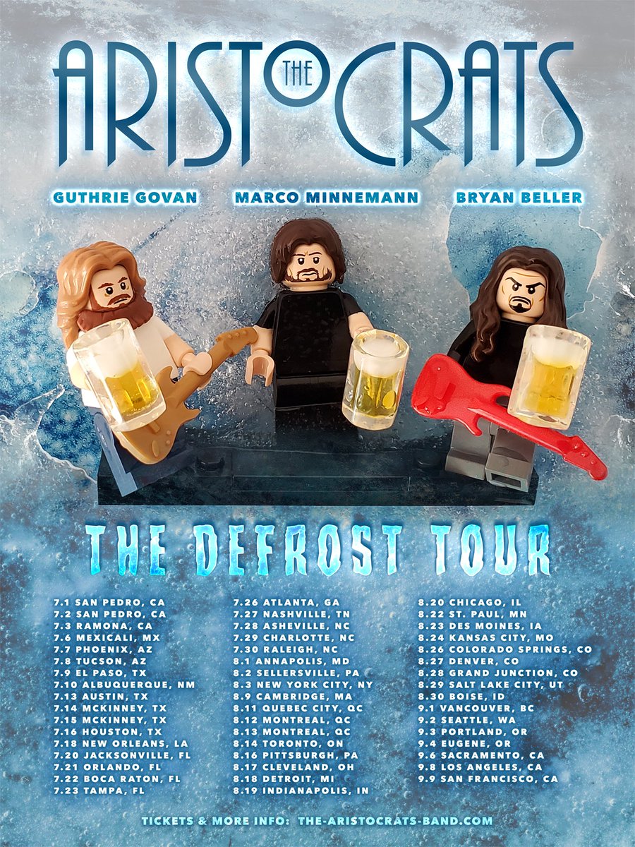 Have you got your tickets yet? 🎟 the-aristocrats-band.com/shows

More exciting news coming soon... #Defrost