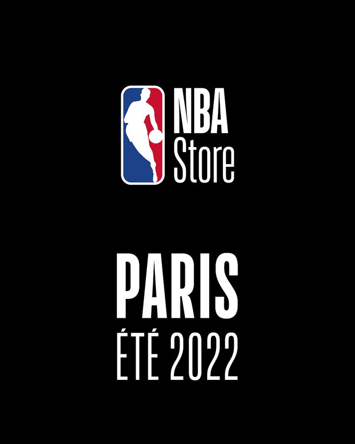 cortador Alerta buffet NBA Store llegará a Francia en París a partir del verano de 2022!