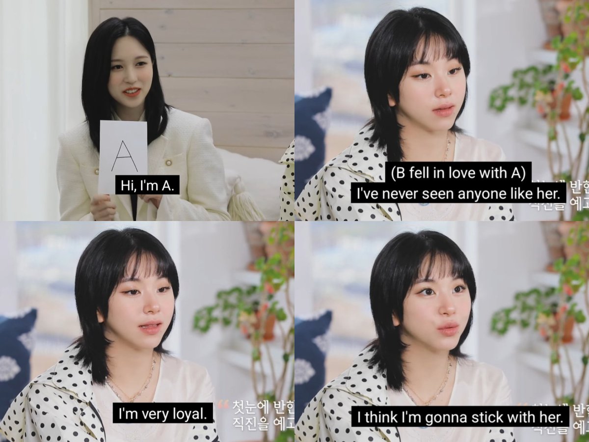 She said it confidently with her whole chest