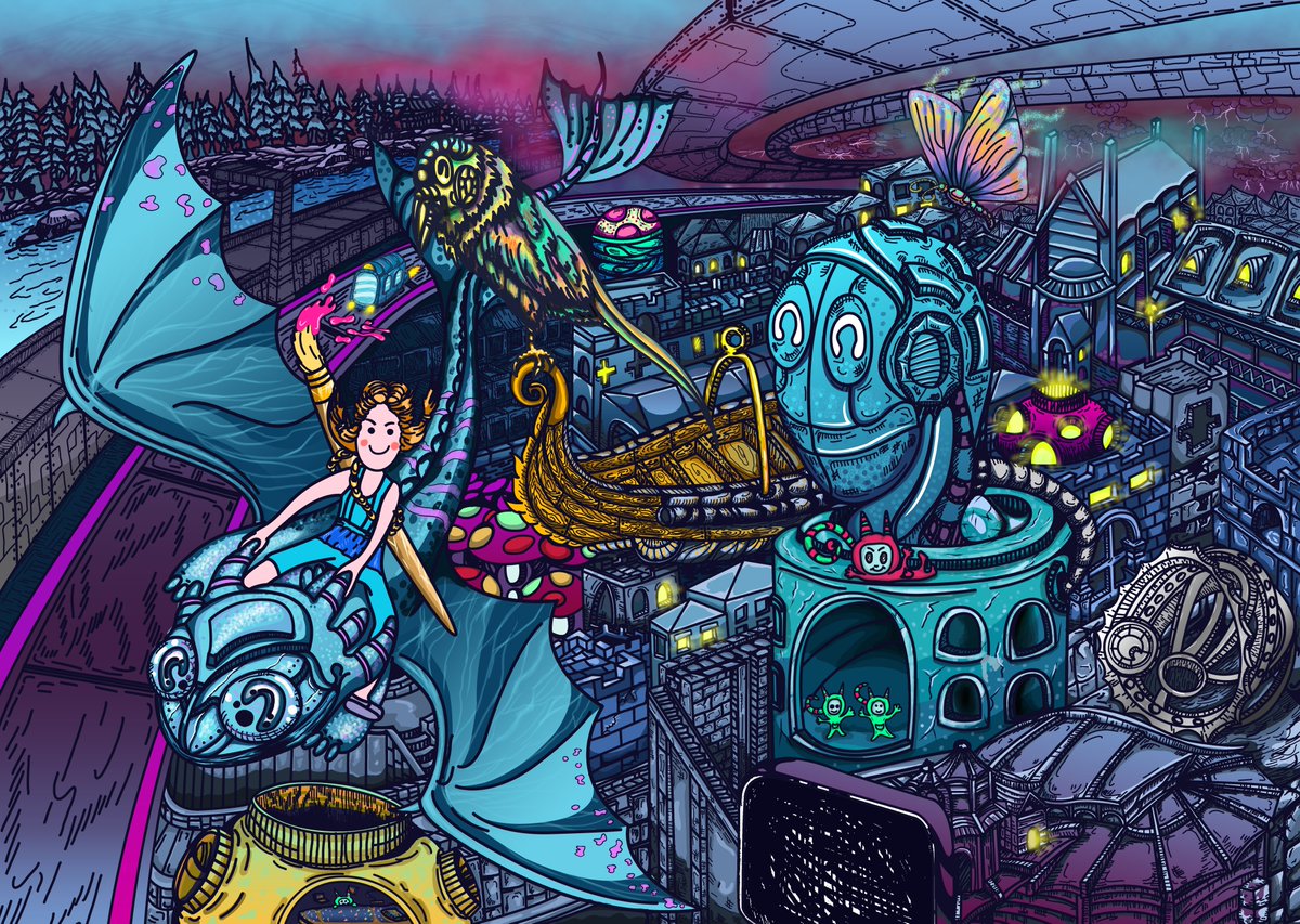 Little girl adventure

0.2 ETH 😆😆

Check it out .👇
foundation.app/@Mroneday/foun…

#NFTSold #NFTCommmunity #NFTartwork #nftcryptoart #illustrationartist