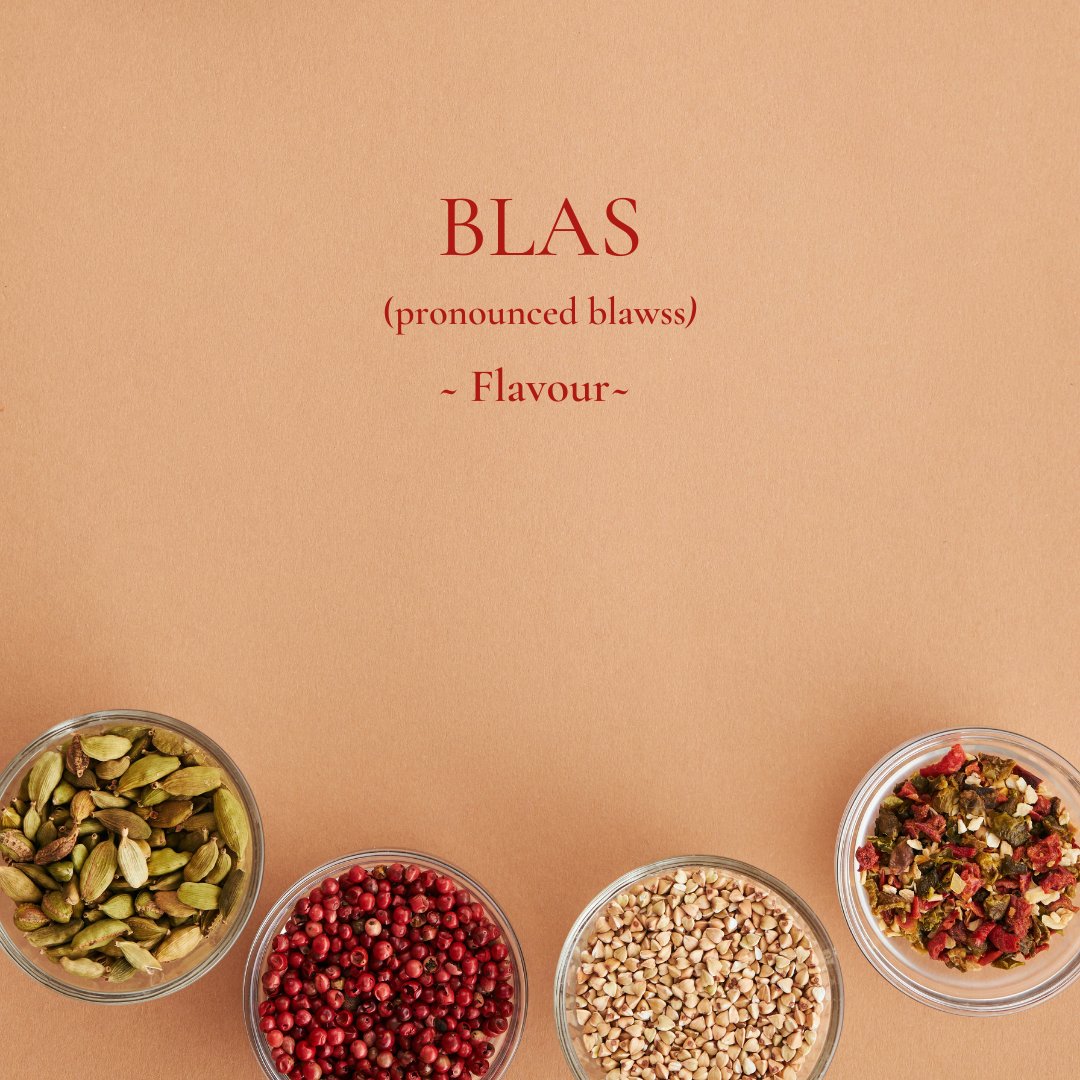 irishspiritmag's tweet photo. Our Irish word of the day!

BLAS
(pronounced blawss) 
~ Flavour ~

#seachtainnagaeilge #irishlanguage #gaeilge #irishtwitter #irishculture #irish #Ireland #learningirish #FridayVibes #FridayFeeling #fridayflavour https://t.co/3cfUCw6suc