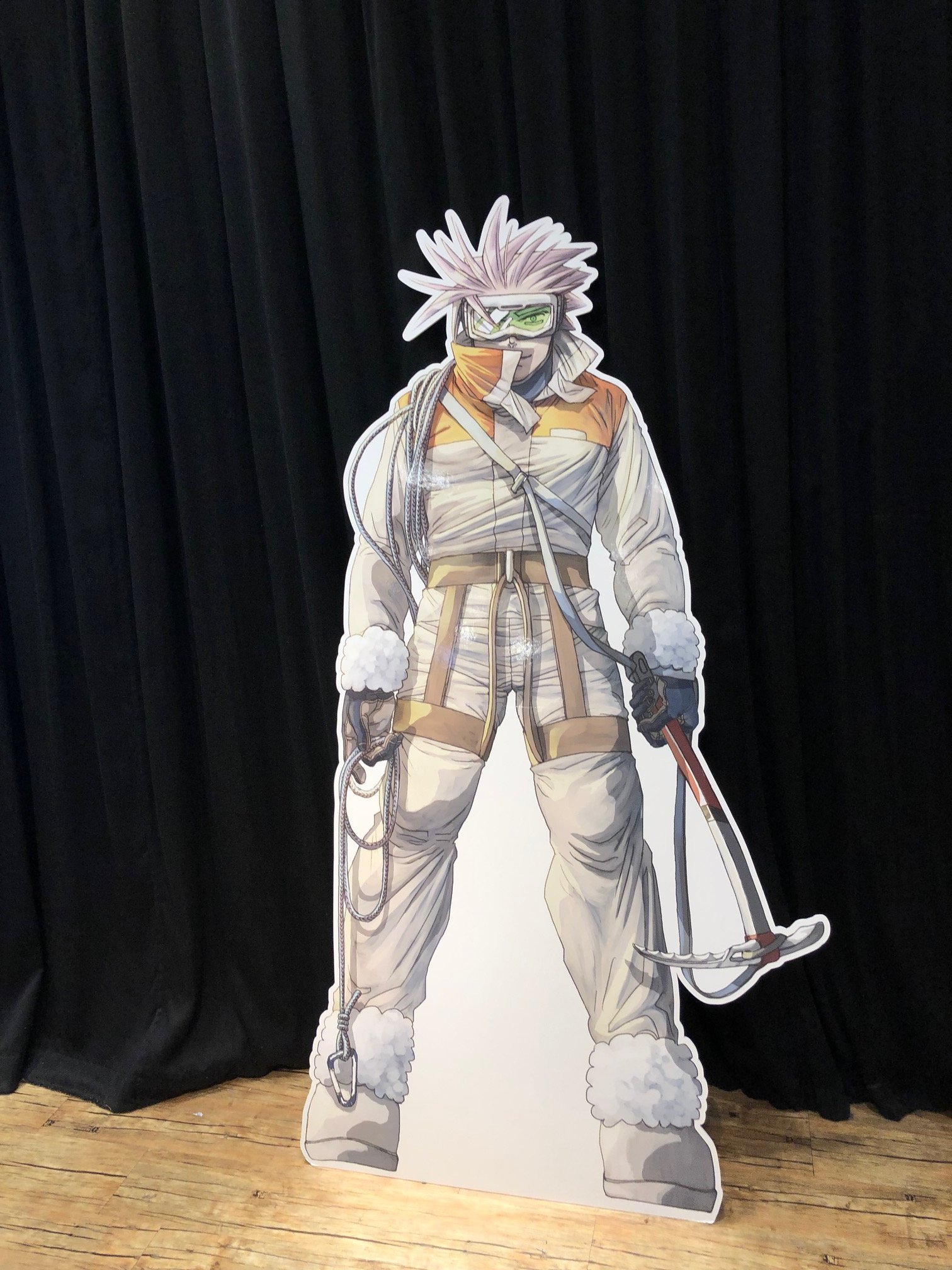 うまるの等身大パネルです うまるの等身大パネルです