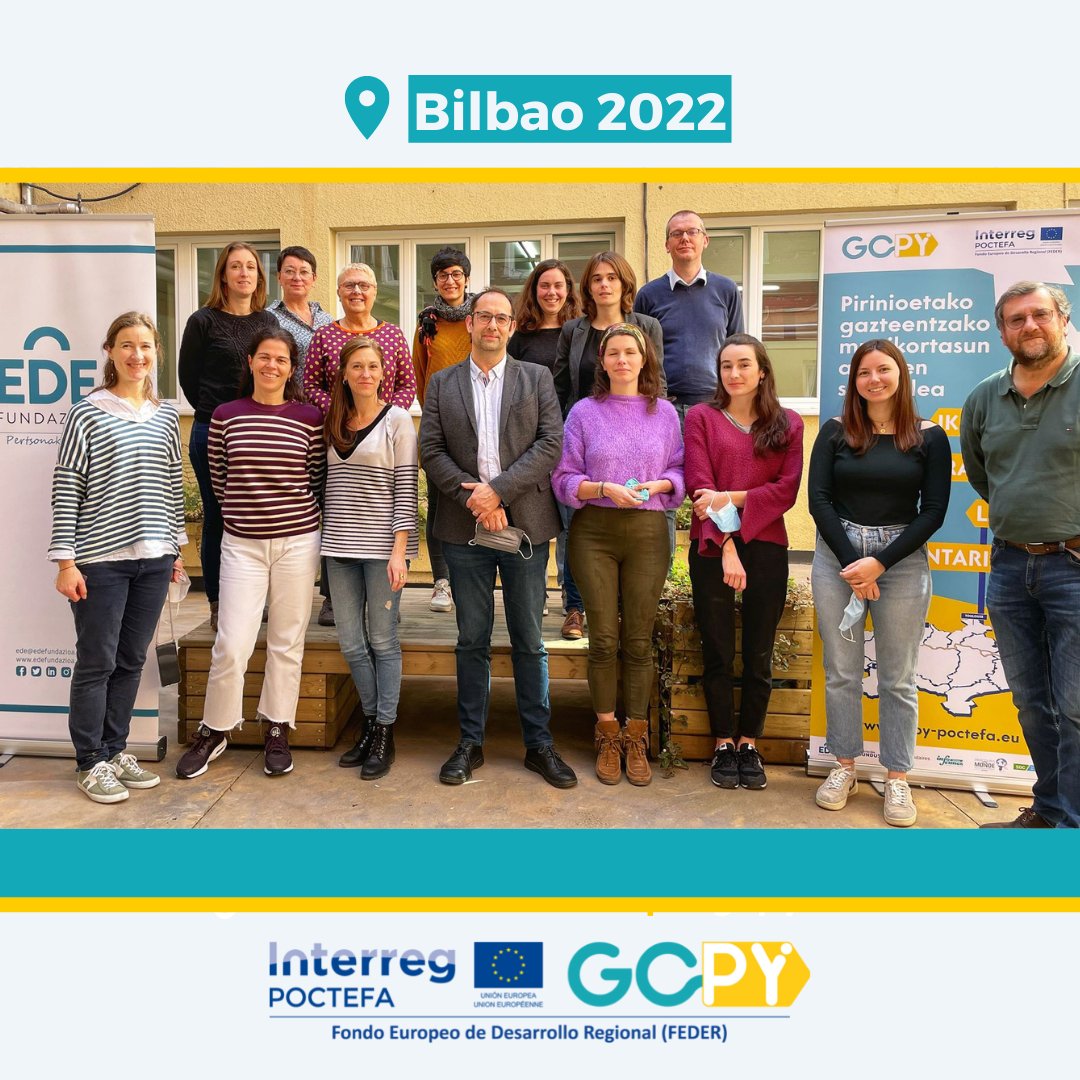 gopy_poctefa's tweet photo. 📸 ¡Encuentro en Bilbao de los socios de GOPY, gracias a EDE Fundazioa por su acogida!
Un encuentro para seguir impulsando la movilidad transpirenaica⛰ y para la preparación del Foro de Zaragoza, el próximo 12 de mayo. ¡Más información pronto!
#gopy #movilidad #jovenes https://t.co/rGugxbaop6