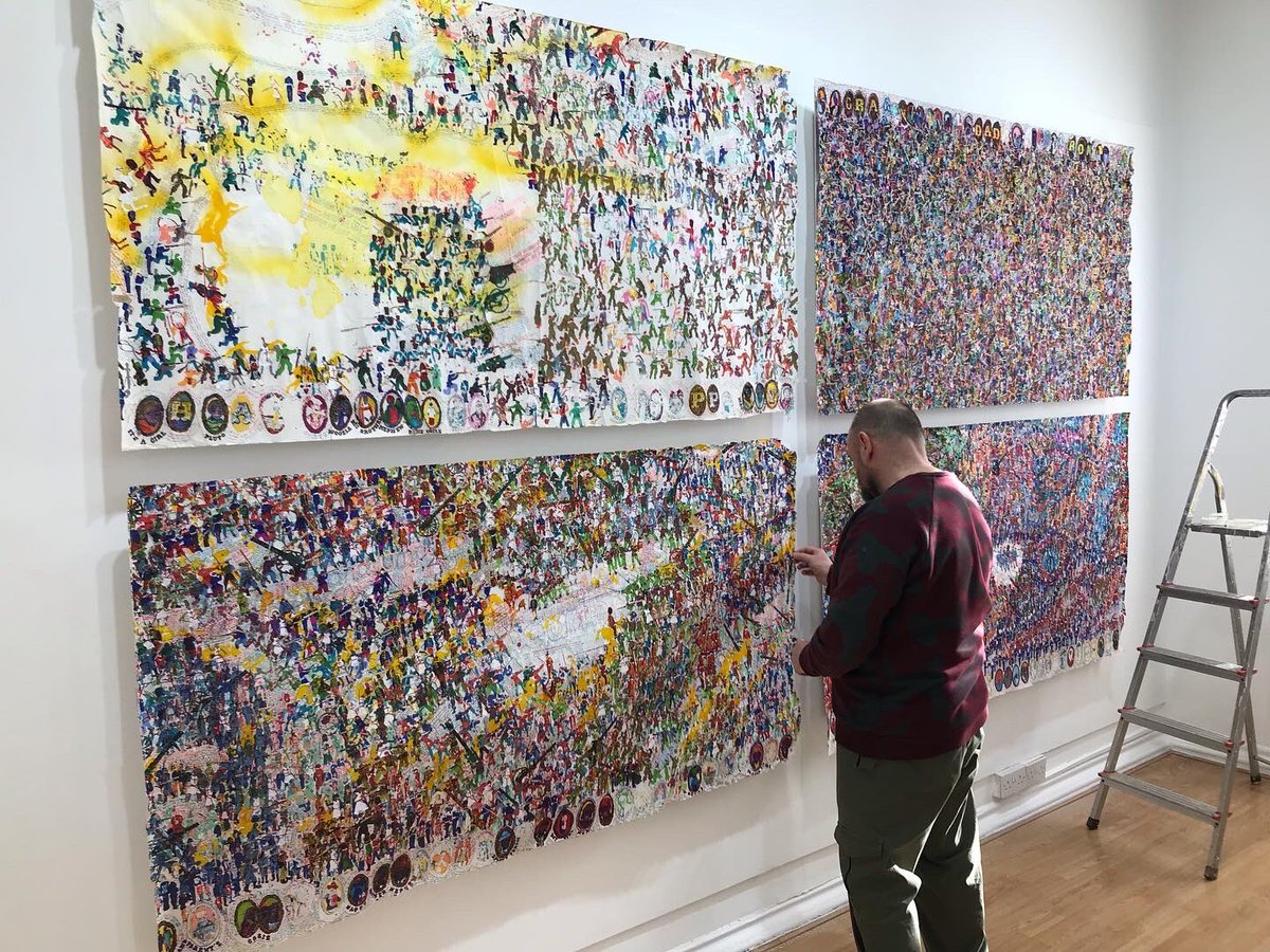 Very excited to announce that my work has been installed at the #zarigallery, open to public 22nd April, PV Tuesday 12th April. All welcome