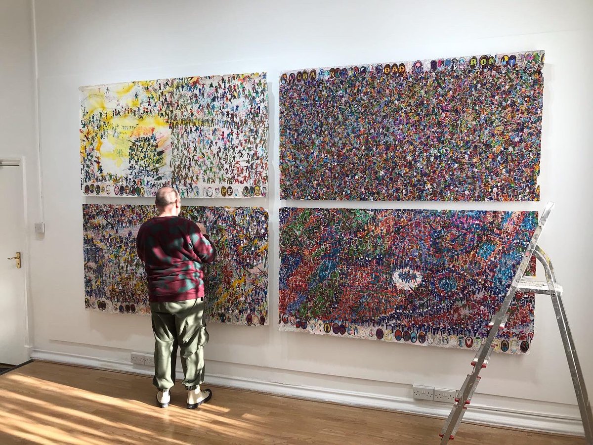 FozAndrew's tweet photo. Very excited to announce that my work has been installed at the #zarigallery, open to public 22nd April, PV Tuesday 12th April. All welcome https://t.co/giKytEEow9