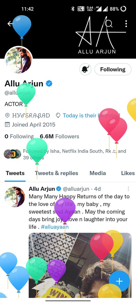 Whatsappvinod's tweet photo. @alluarjun #HappyBirthdayAlluArjun https://t.co/XBWNQHp0Qn