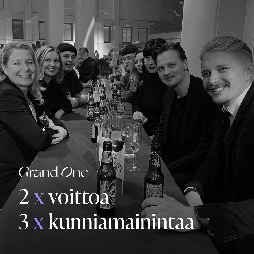 IntoDigitalFi's tweet image. Juhlahumua @grandonefinland ! Yhdessä @hasanpartners kanssa Valtioneuvoston kanslialle toteutettu Nykytunteen museo nappasi muun muassa parhaan verkkopalvelun palkinnon✨

Myös meidän partioscout.fi sai kunniamaininnan paras pienen budjetin verkkopalvelu -kategoriassa!