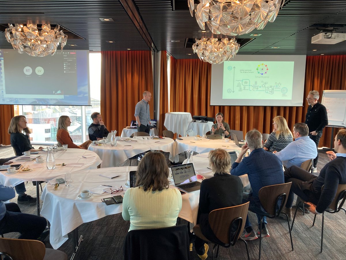 For the last two days the Nordic Smart City Network has been gathered in Tórshavn, bringing together representatives from 10+ Nordic cities to discuss, share knowledge and build new smart city projects. Stay tuned for more info.
<a href="/nordicinno/">Nordic Innovation</a> <a href="/NordicCities/">Nordic Smart City Network</a> #SmartCity