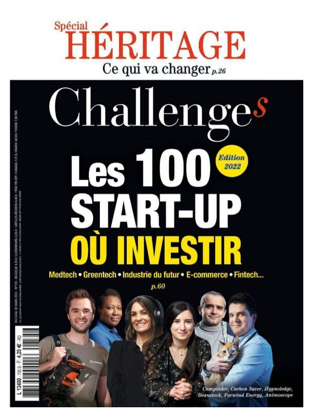 ESSCA_Ecole's tweet photo. Nous sommes ravis que 2 startups de nos alumni, @Kertalg (@EsscaIncub) et Loewi, figurent dans la liste de @Challenges des #100startup où investir en 2022 dans les catégories #Greentech &amp; #Impact. https://t.co/t4gTSSjQbL