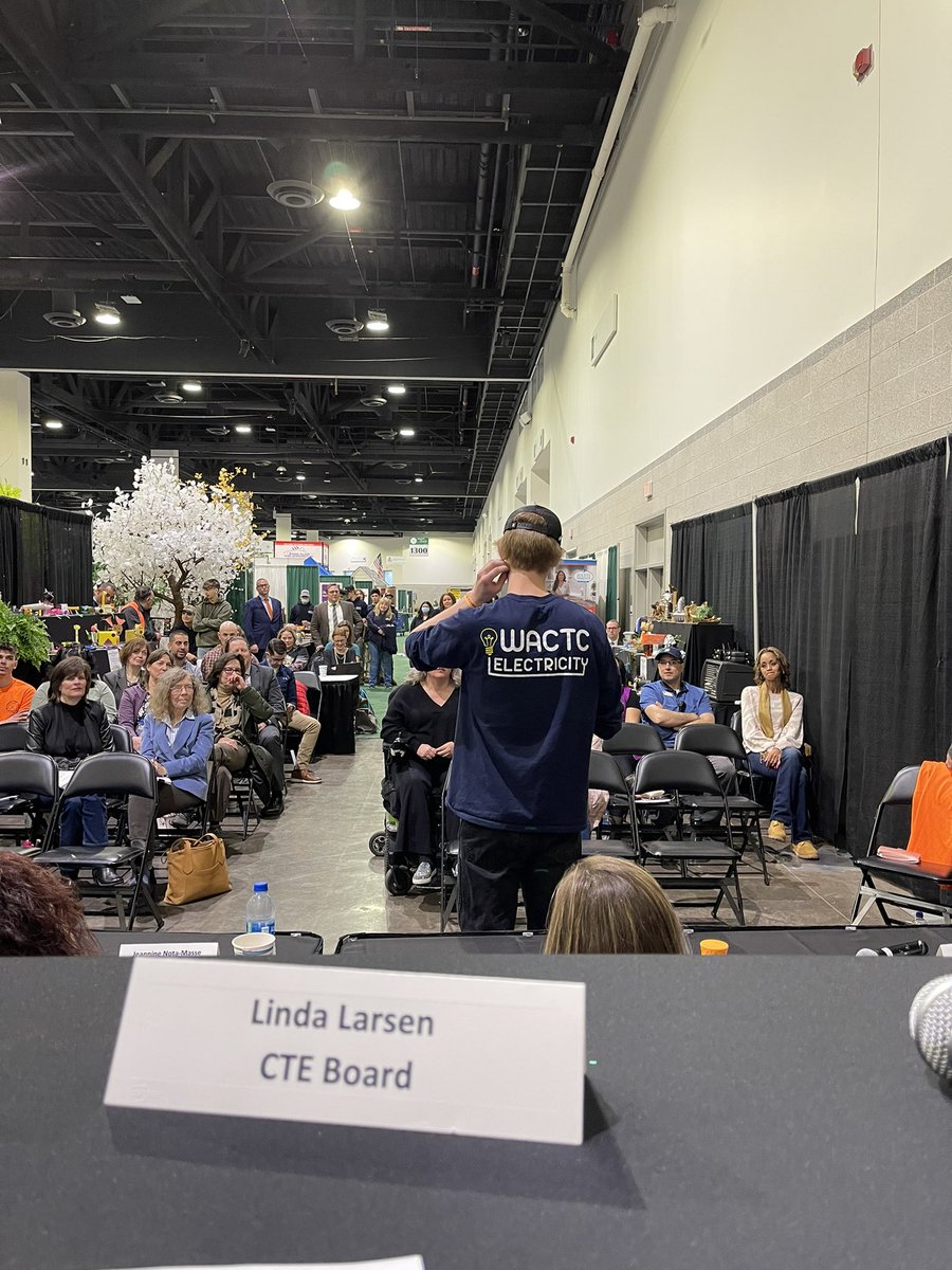 Thank you to the RI Builders Association for hosting the #CTE Board of Trustees at the RI Home Show. You need to see the incredible work of our CTE students on display. <a href="/CTE_RI/">CTE Rhode Island</a> <a href="/RIDeptEd/">Rhode Island Department of Education (RIDE)</a> <a href="/RIBAHomeShow/">RI Home Show</a>