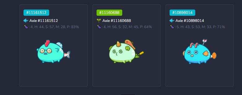 Axie HHWGuild scholarship tweet media