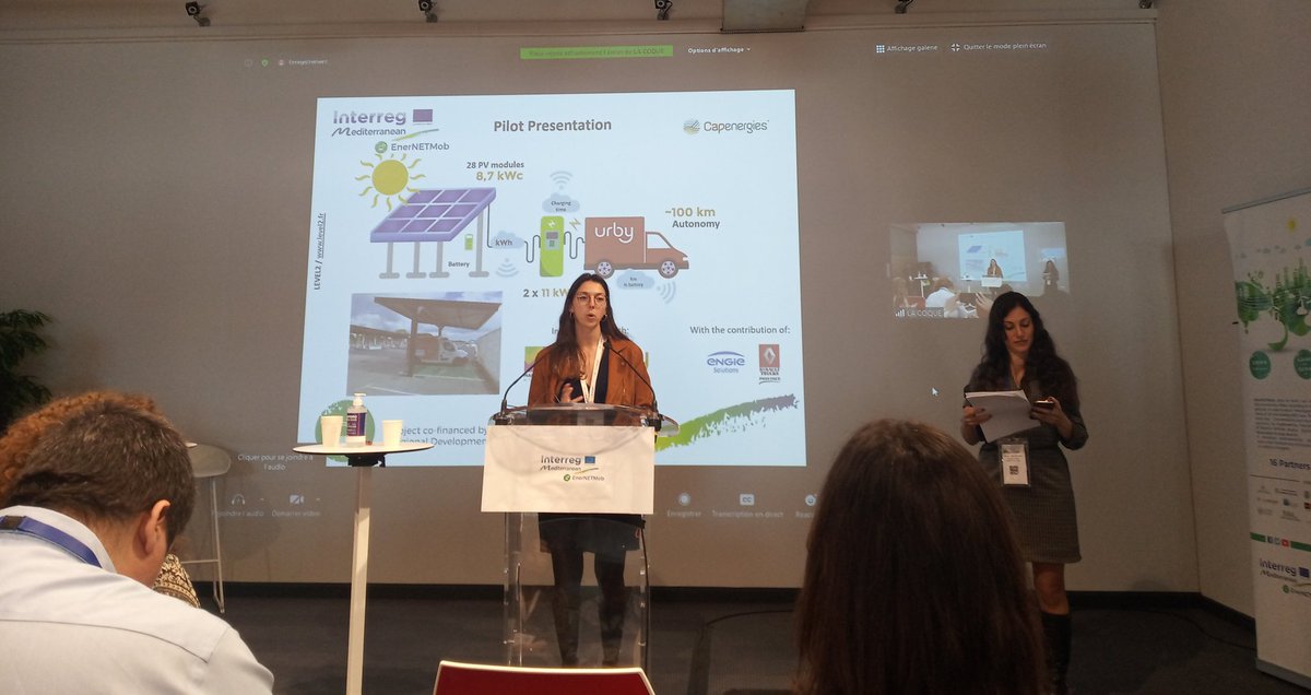 EnerNETMob's tweet image. 📣 3️⃣rd round table about city logistic electromobility services 🚗⚡started @marseille 🇫🇷
 #enernetmob