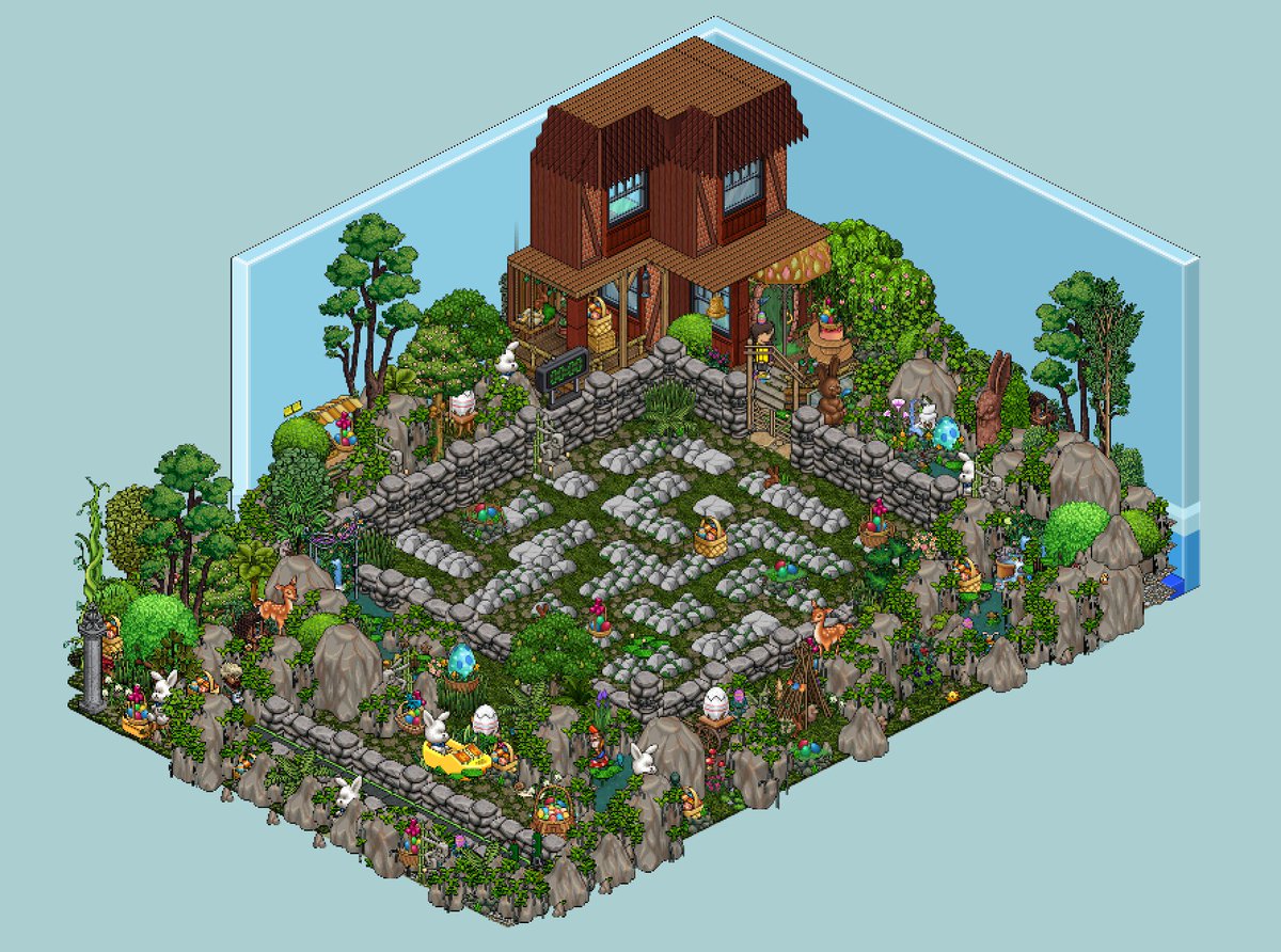 🥚🍫 Pour Pâques, les rôles s'inversent. Vous êtes chassés !

Notre nouveau jeu automatique est disponible sur <a href="/HabboFR/">Habbo FR</a>.

👉 Un grand merci à <a href="/Aveline_Hb/">Aveline 👷🏼‍♀️⚒️</a> pour la création de l'appartement.