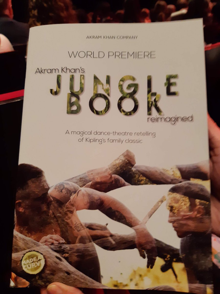 Wow! Just wow....... 5* review to follow from <a href="/EM_Theatre/">EastMidlandsTheatre</a> 

<a href="/CurveLeicester/">Curve</a> <a href="/AkramKhanLive/">Akram Khan Company</a> <a href="/LuciaChocarro/">Lucia Chocarro</a> <a href="/ElizGT61/">Wendy</a> 
⭐️⭐️⭐️⭐️⭐️