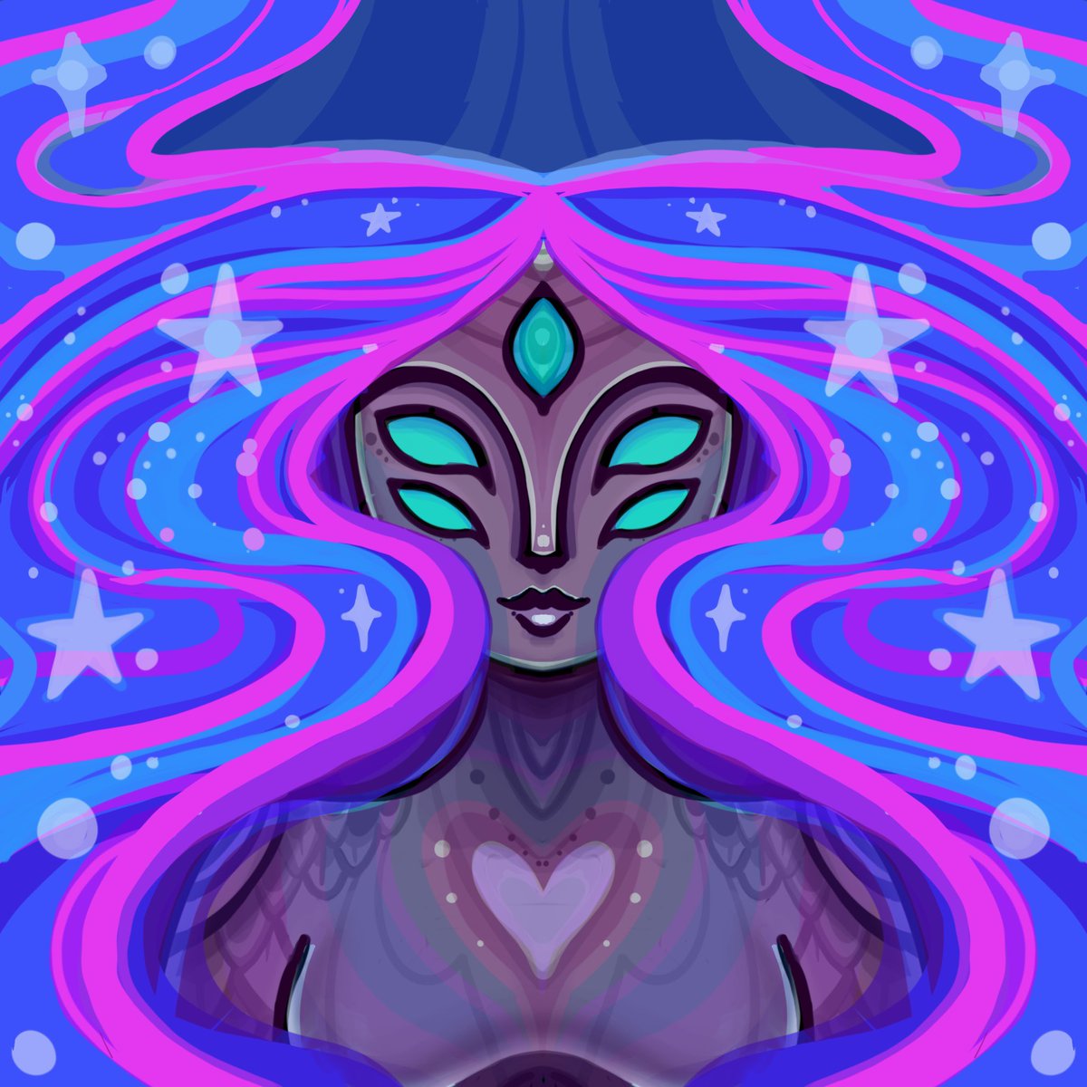 Starseedangels's tweet image. The final edit tho 👀 #piscean #princess #cosmic #magic #mermaid 🛌