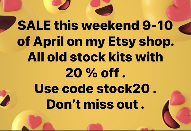 Creative_Patch's tweet photo. Don’t miss out this Weekend SALE 8-9-10 of April Etsy Shop all patchwork and quilt kits all product with 20% OFF .#etsyfounder #etsyselleruk #etsyuk #etsyseller #etsyshop #etaysales #etsysaleuk #etsypromocode #etsypromotion #patchworkquilt #patchwork #quilt#quilting #craft https://t.co/yXtLBSvD0u