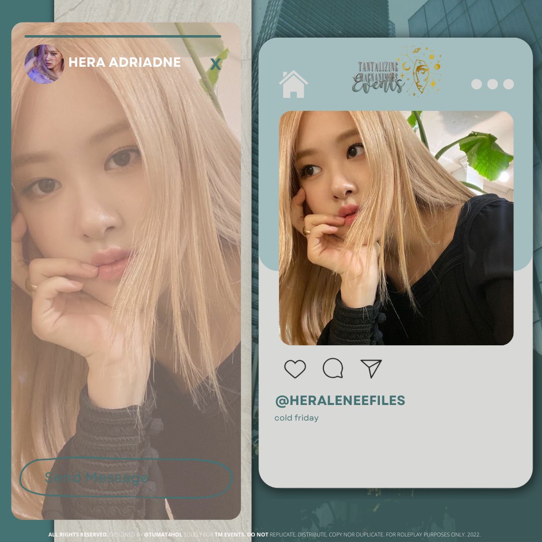 heraleneefiles's tweet image. ͏͏   
         HERA.⠀ SNS  UPDATE ☽
         『 04 월 08 날 2022 년도 』
         = TM Events HQ

͏