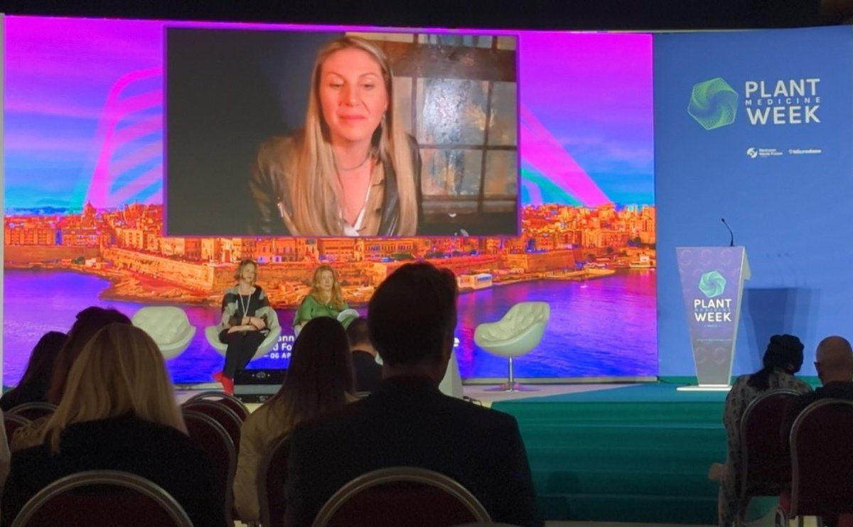 Thank you <a href="/MicrodoseHQ/">Microdose Psychedelic Insights</a> for having me at Plant Week in Malta…..talking women and psychedelics. Photo credit my pal Abraham, attending in person (jealous me).