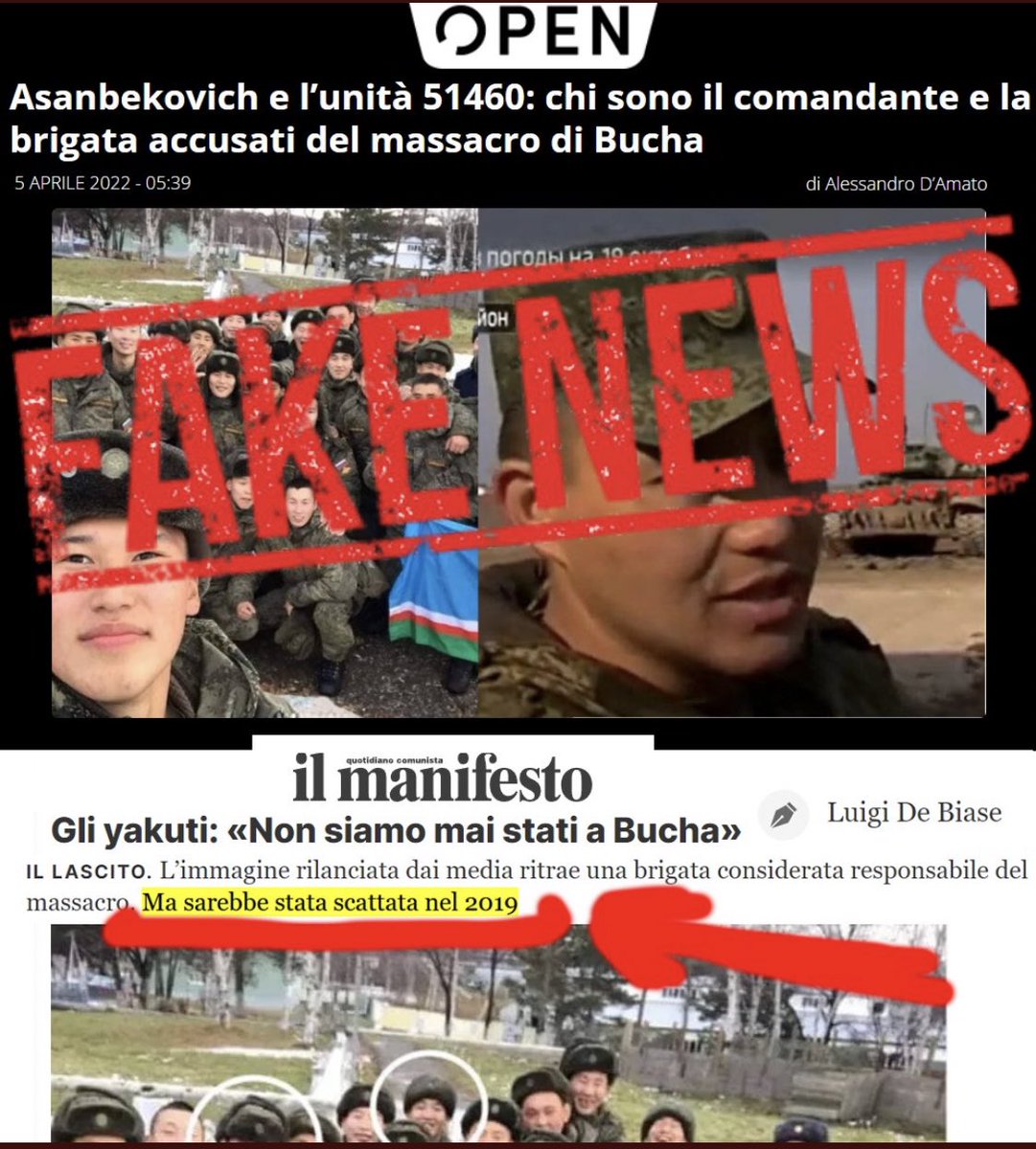 rubio_chef's tweet photo. Fate schifo #DavidPuente #EnricoMentana @Open_gol #Propaganda #nazisinukraine https://t.co/Dz0pQIu3s8