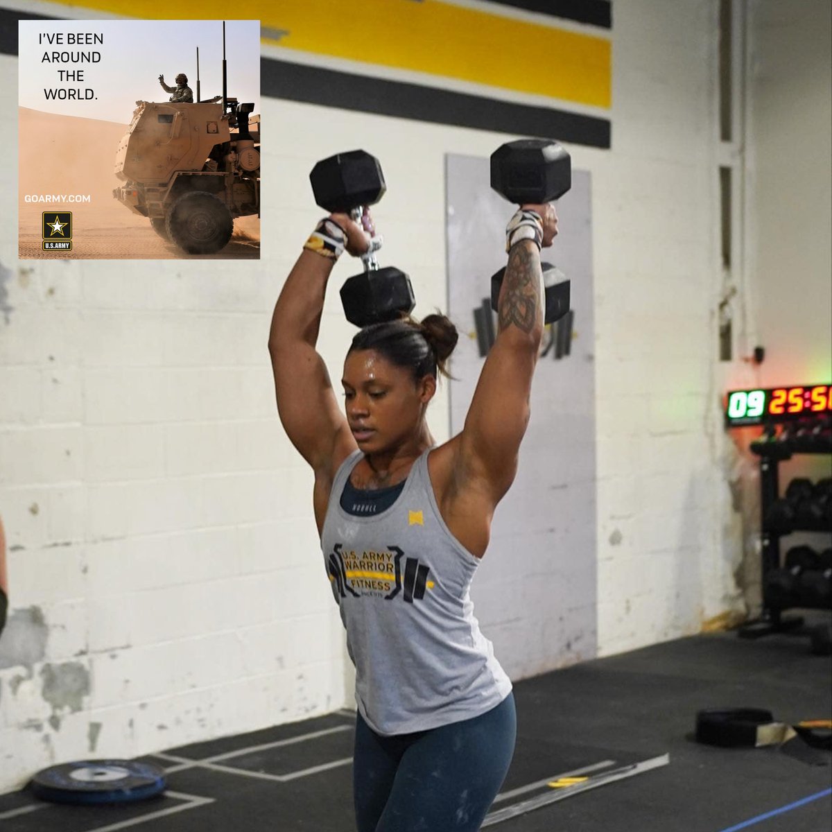 The <a href="/USArmy/">U.S. Army</a>  can take you around the world! 1LT Sydney Moskovitz and #ArmyWarriorFitness Team in #CrossFit quarterfinals last weekend! Visit <a href="/GoArmy/">GoArmy</a> y and find your #ArmyCareer! #Army50K