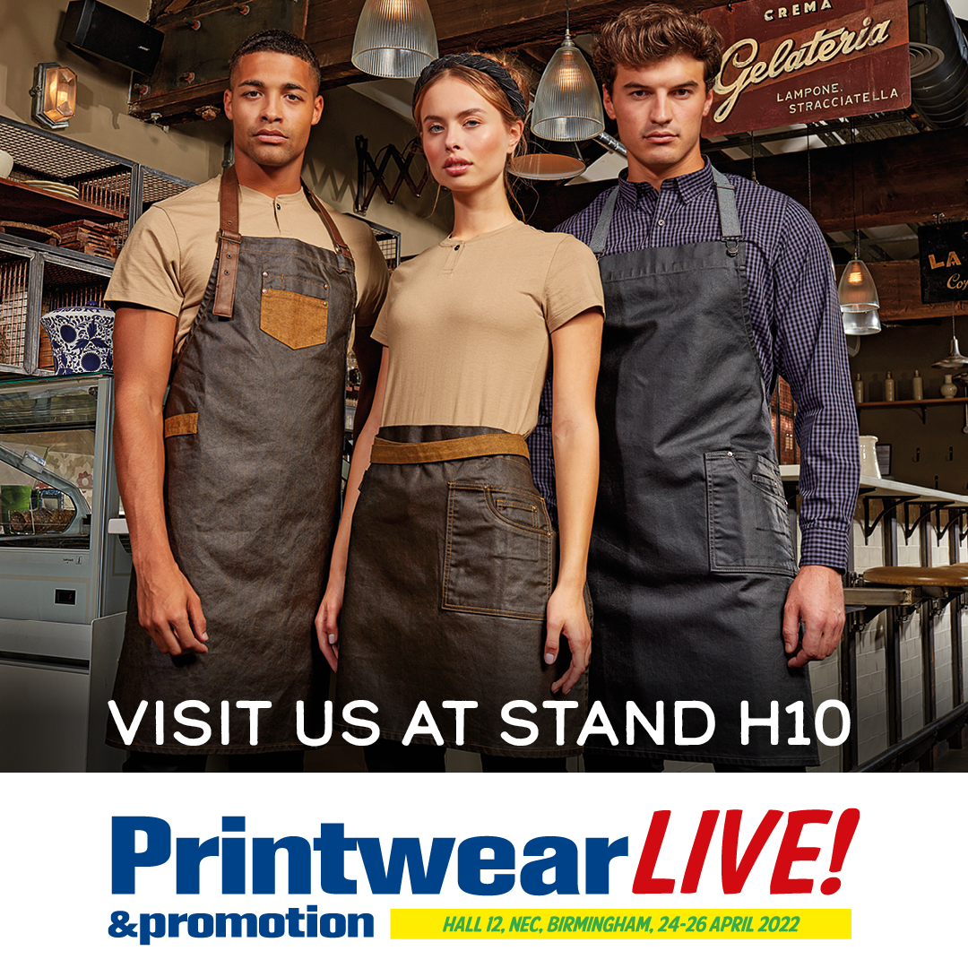 We’re Exhibiting at <a href="/PandPLive/">P&P LIVE!</a> 🤩
The count down is on, come visit us at stand H10, 24-26 April 2022 at the NEC Birmingham! 
#premierclothing #pandplive #printwearandpromotion #hospitality #tradeshow #pandplive2022