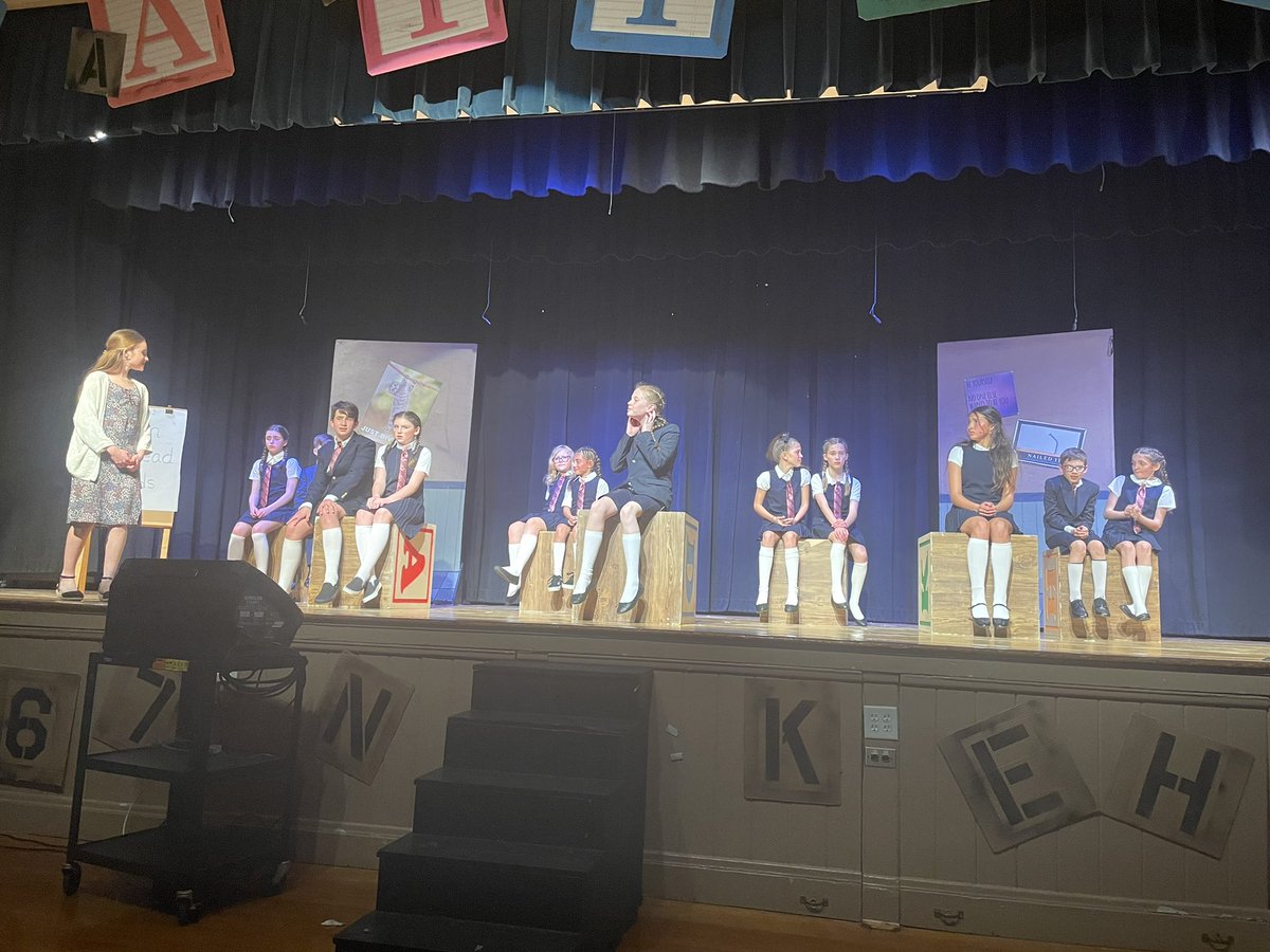 DrBTriDistrict's tweet image. What an incredible night! Congratulations to the cast and crew of AHES Matilda Jr. These kids are so talented they made me cry, laugh and sing out loud!!! Bravo! #tridistrict