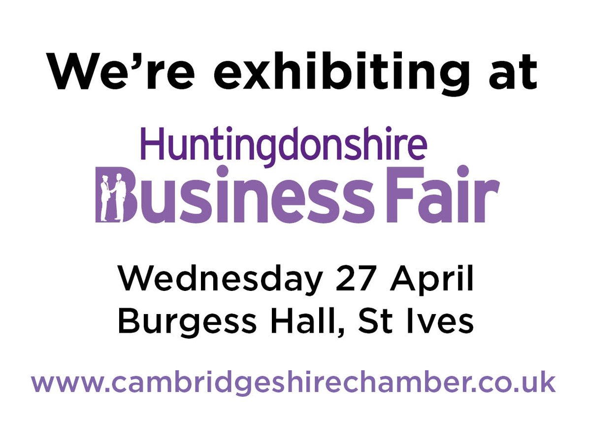 CPCAGrowthHub's tweet photo. We’re looking forward to exhibiting at Huntingdonshire Business Fair! Come &amp; meet our business growth advisor Mark Longman &amp; find out more about the free resources, support &amp; advice for entrepreneurs &amp;  businesses in the region. https://t.co/fDRvSoLkjT #HuntsBizFair #HBF2022 https://t.co/bw1jJSPdEs