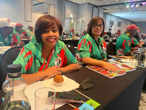 _cosatu's tweet photo. #SADTU General Secretary Mugwena Maluleke is on the podium delivering keynote address at Western Cape Provincial Conference. #InternalDemocracy #WorkerControl #ClassStruggle #ClassConsciousness #WesternCape #ProvincialConference https://t.co/stSjHxylo0