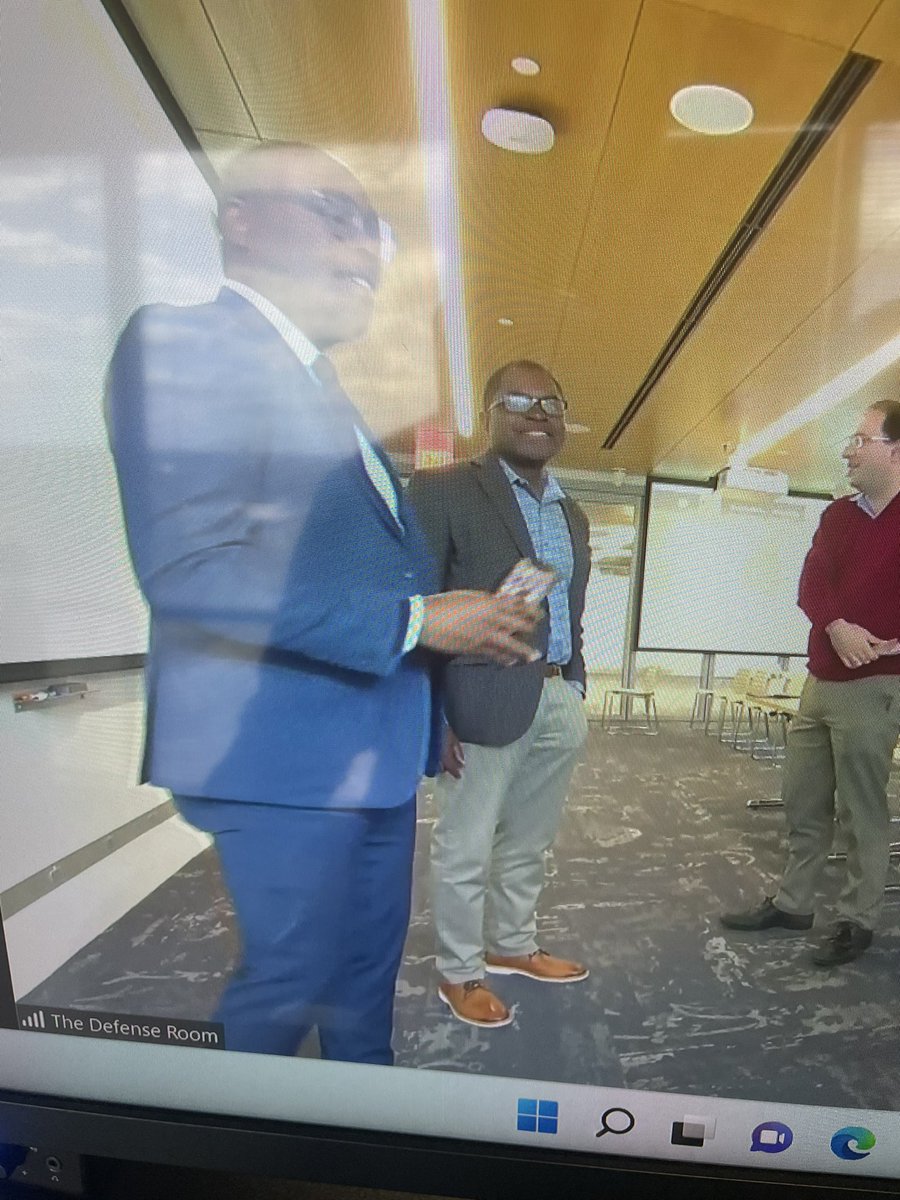 AntonioMBurt's tweet photo. Congratulations to Dr. Lin Johnson III on a successful dissertation defense!! @LJOHNONIII #temperedradical https://t.co/P3ZQNfaiCc