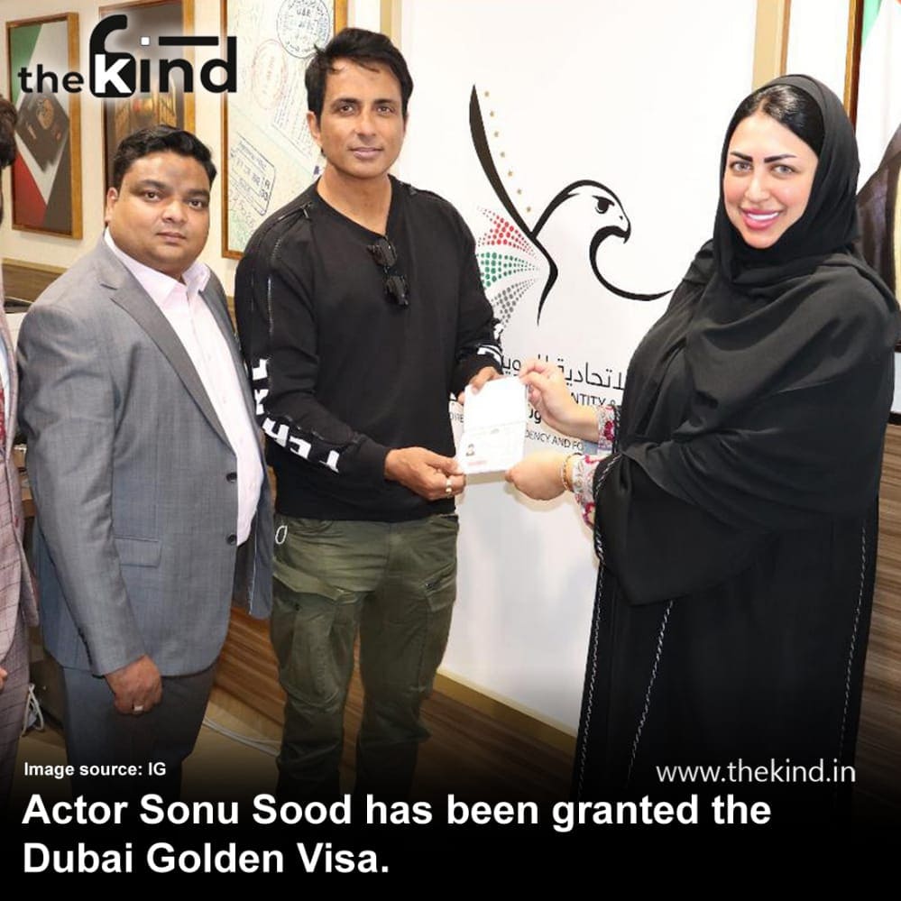 The Golden Visa allow people to live, work, or study without employer sponsorship. 

#sonusood #Dubai