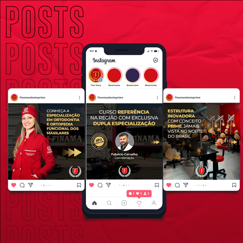 Duplla's tweet photo. A Finama é referência em pós-graduação em Odontologia. Confira alguns dos trabalhos criados pela Duplla para esse cliente.

#duplla #dupllacom #socialmedia #socialmediamarketing #marketing #marketingdigital #mktdigital #midiasocial #midiasdigitais #redessociais https://t.co/LfnN3fa78f