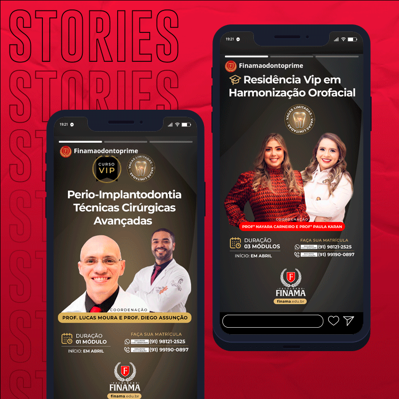 Duplla's tweet photo. A Finama é referência em pós-graduação em Odontologia. Confira alguns dos trabalhos criados pela Duplla para esse cliente.

#duplla #dupllacom #socialmedia #socialmediamarketing #marketing #marketingdigital #mktdigital #midiasocial #midiasdigitais #redessociais https://t.co/LfnN3fa78f