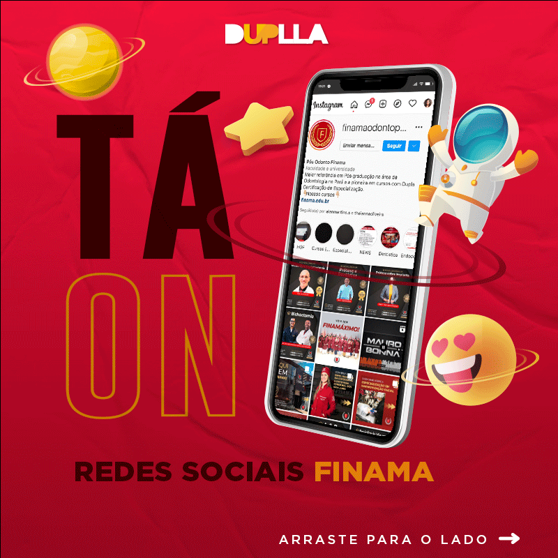 Duplla's tweet photo. A Finama é referência em pós-graduação em Odontologia. Confira alguns dos trabalhos criados pela Duplla para esse cliente.

#duplla #dupllacom #socialmedia #socialmediamarketing #marketing #marketingdigital #mktdigital #midiasocial #midiasdigitais #redessociais https://t.co/LfnN3fa78f