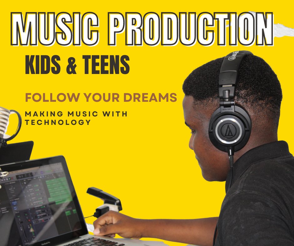 AvantAcademy's tweet photo. Music Production classes for teens are beginning on Saturday, April 23.

Kids &amp; Teens developing their creativity by creating beats and songs and learning the art of production...

Click on the link for more information. https://t.co/jGpHe07pFe https://t.co/j76WMhD2XQ