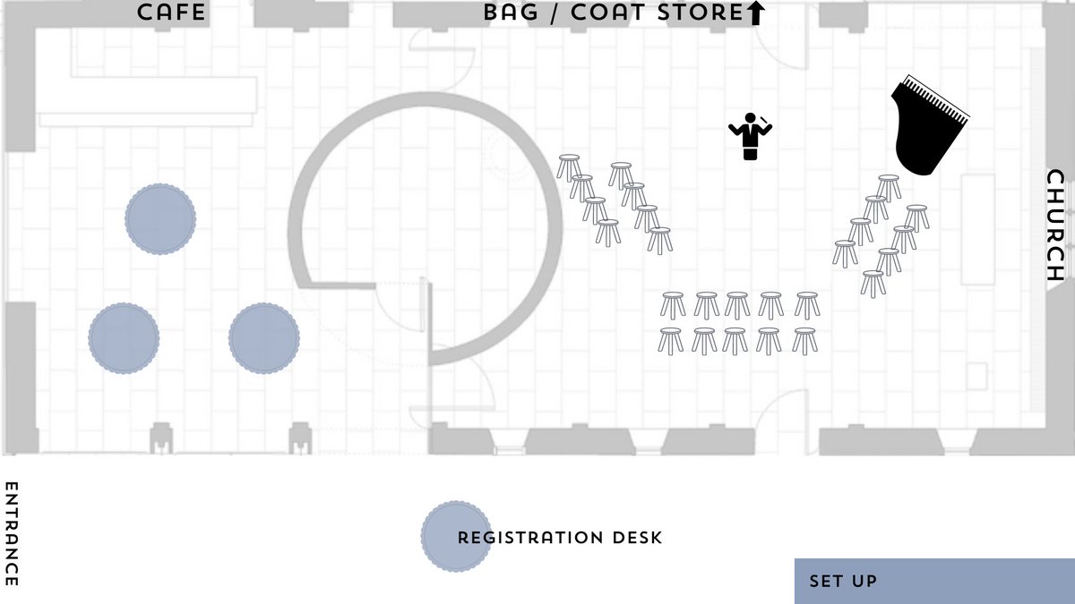 LizzieJHolmes's tweet photo. So much planning goes into launching anything new… here’s a little behind the scenes of our floor plan for tomorrow! Made using the amazing @canva. #KnowTheShow @DEBUTclassical #singingworkshop #latraviata https://t.co/R1zYWH8Cad