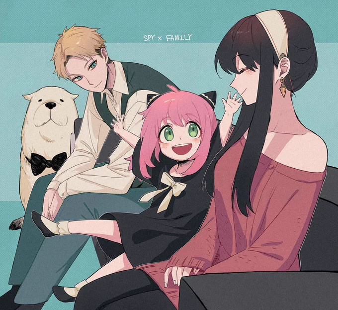 アニメ楽しみすぎラクガキ #SPY_FAMILY 