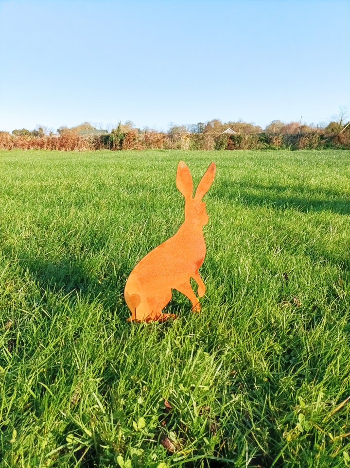 theholdingpond's tweet photo. Celebrate Easter with this Hoppy Fella's!!!
Can be bought as a single hare or the boxing hares. 

https://t.co/fWzApLSUMp

#happyeaster #irishwildlife #irishhare #boxinghare https://t.co/aWMbjJYkh9