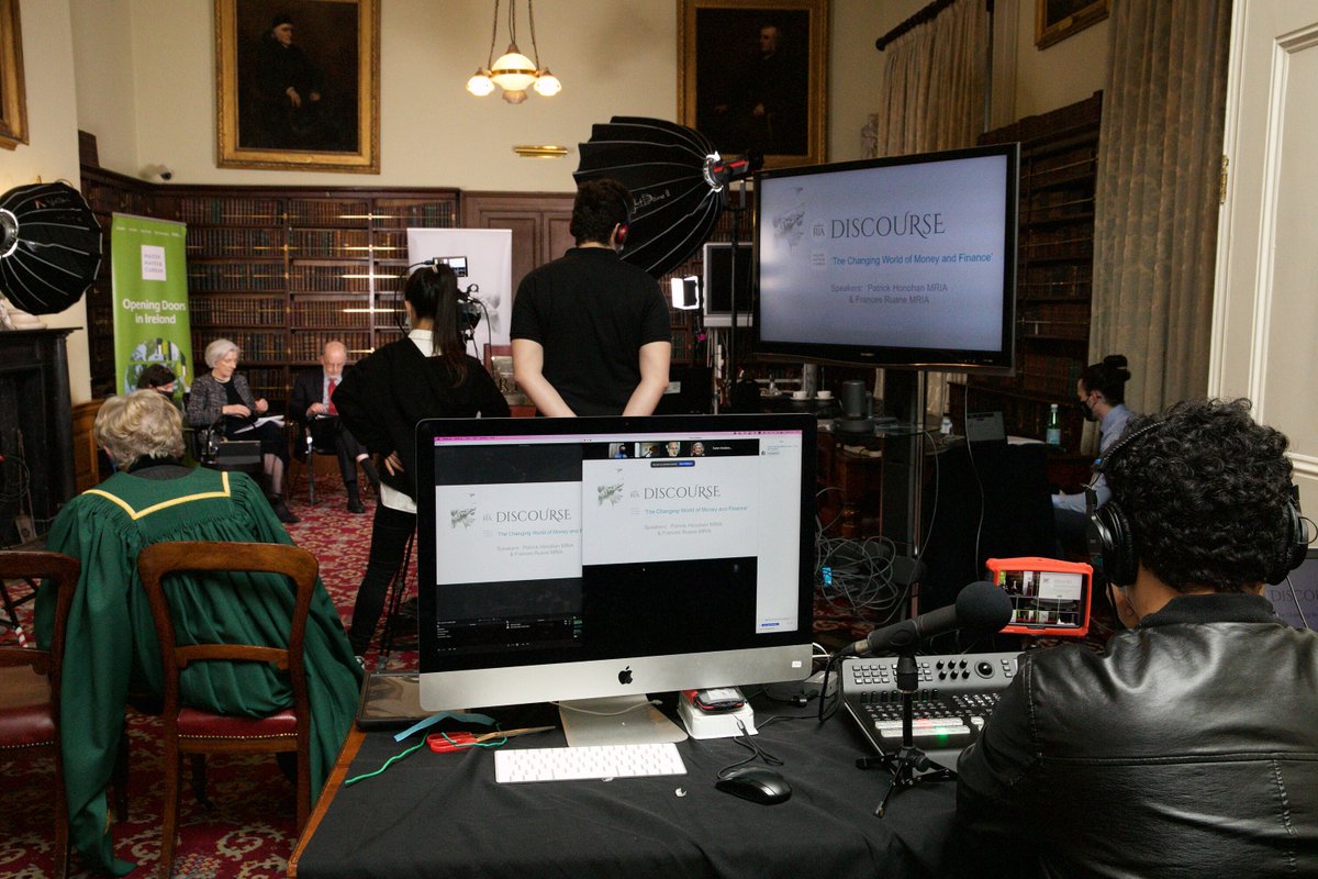Lensmen_Visual's tweet photo. We had a busy start to the week with our team in Dawson street live-streaming two events by the Royal Irish Academy.
#livestreamproduction #videoproduction #liveevents #livestream https://t.co/3bB039tH6W