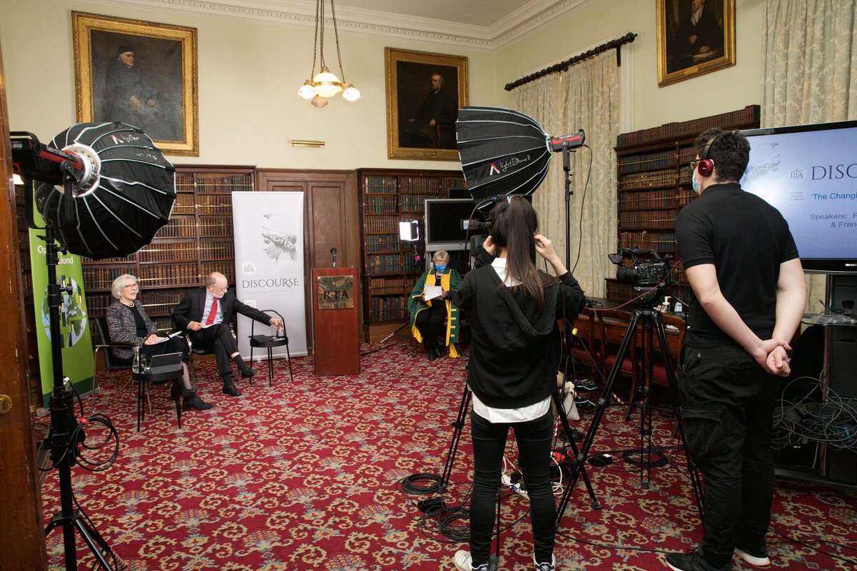 Lensmen_Visual's tweet photo. We had a busy start to the week with our team in Dawson street live-streaming two events by the Royal Irish Academy.
#livestreamproduction #videoproduction #liveevents #livestream https://t.co/3bB039tH6W