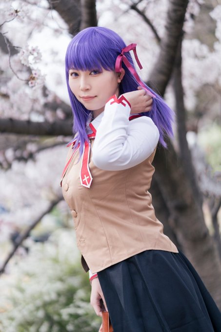 【Fate⚔Cosplay】今年の桜撮影を桜ちゃんとしてきました！📸あと初リバモ！Fate/stay night間桐桜：