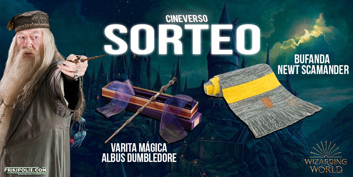 EiProfeta's tweet photo. 🧙‍♂️ SORTEO MÁGICO 🧙‍♂️

Hoy se estrena en cines #LosSecretosDeDumbledore y que mejor manera de celebrarlo que con un sorteo. 

✅ Sigue a @CineversoASN y @frikipolis 
✅ Haz RT
✅ Comenta a que casa de Hogwarts te gustaría ir con #HogwartsEnCineverso https://t.co/uqIV1ZC8uZ