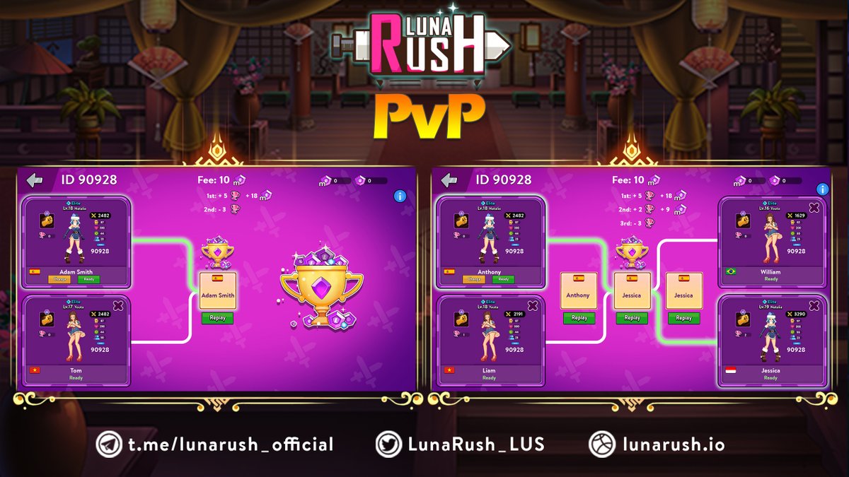 🔥 [PREVIEW] CREATE GAMEROOM IN PVP MODE 🔥

🌟 Revealing the first images of the PvP room creation feature coming in an upcoming update.