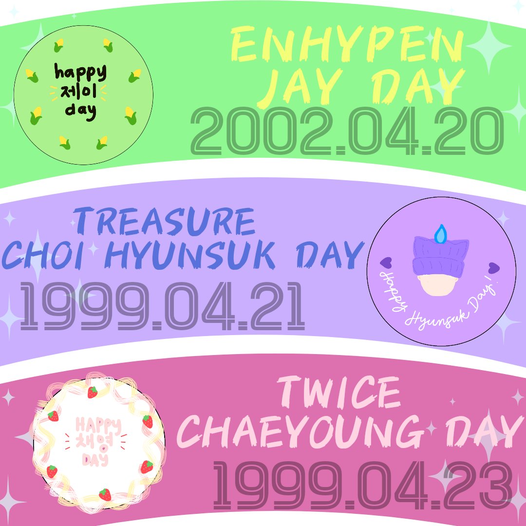 gguggucakes's tweet photo. We're halfway through our k-events for the month of April! ~๐
Celebrate the special day of your favorite kpop idols from #Enhypen, #Treasure, and #Twice with us! Reserve your slots now~ ๐
#gguggucakes #gguggukevents #jay #hyunsuk #chaeyoung bento cake cavite wts lfb ph https://t.co/Xq0cCQezLy