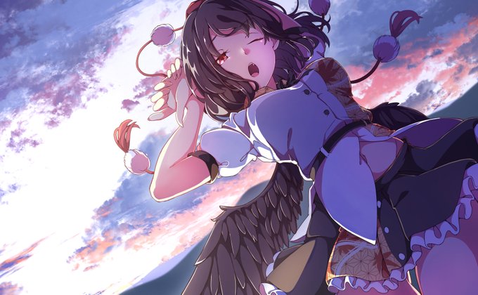 射命丸文のtwitterイラスト作品