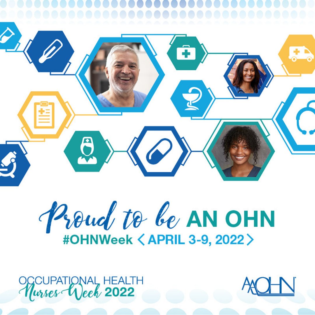 DonnaCardilloRN's tweet image. Happy Occupational Health Nurses Week (Apr 3-9) to all of the occupational health nurses who keep workers safe each and every day! 👏 @AAOHN #OHNWeek #nurse #NurseTweet #NurseTwitter